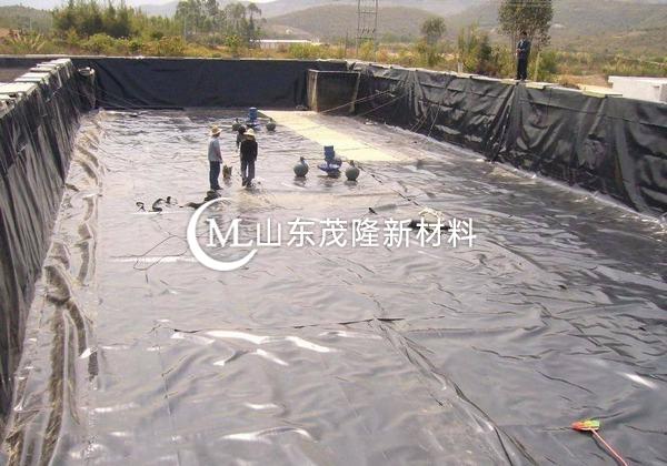 土工膜主要采用雙縫焊機進行焊接
